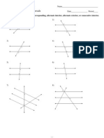 3-Parallel Lines and Transversals