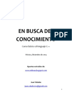 Curso Basico C++. en Busca Del Conocimiento