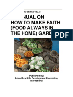 FAITH Gardening - Food Always in The Home