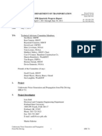 Underwater Noise Generation and Propagation From Pile Driving