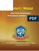 Chartered Accountancy Scheme Syllabus