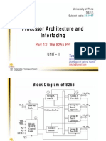 Processor Architecture and Interfacing: Part 13: The 8255 PPI