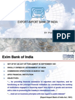 Role & Functions of Exim Bank