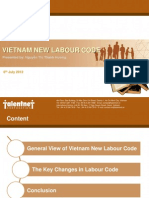 Vietnam New Labour Code