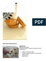 Pastel Breton (Gâteau Breton) Ingredientes