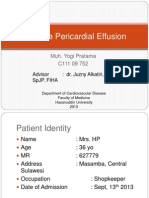 Pericardial Effusion