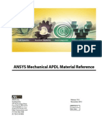 ANSYS Mechanical APDL Material Reference - R15