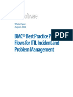 BMC® Best Practice Process Flows For ITIL Incident and Problem Management
