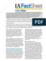 OSHA Factsheet Laboratory Safety Noise