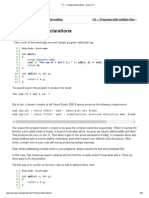 C++ Forward Declarations