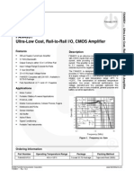 FAN4931 Ultra-Low Cost, Rail-to-Rail I/O, CMOS Amplifier: Features Description