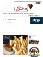 Apple Pie Fries! - Oh Bite It PDF