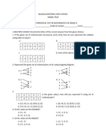 Math Exam Grade8