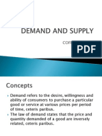 Demand and Supply Presentation (Coffee Market)