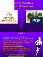 Health & Nutrition Classification of Food