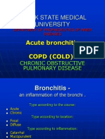 Acute & Chronic Bronchitis & COPD