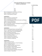 B. Sc. (Agriculture) Course Syllabus at IAAS