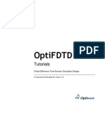 OptiFDTD Tutorials