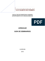 Guia de Seminarios Lenguaje 2014-I