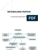 Metabolisme Protein: Dr. I Dewa Ayu Susilawati, Drg. M. Kes