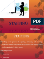 Staffing