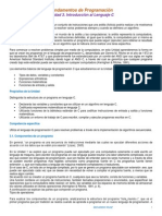 Fundamentos de Progrmación (Apuntes Unidad 3)