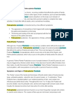 Palmoplantar Psoriasis, Palma-Plantar Psoriasis