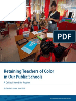 Retaining Teachers of Color in Our Public Schools
