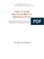 The 6 New Management Imperatives v3 by Bruce Temkin