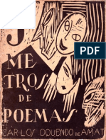 5 Metros de Poemas Carlos Oquendo de Amat 1927