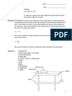 Physics 20 Dynamics Lab 1