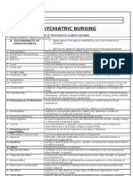 Psychiatric Nursing