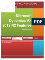 Microsoft Dynamics AX 2012 R2 Features