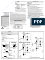 Occupancy Sensor Power Pack Instructions