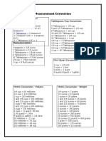 Measurement Conversion