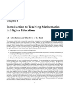 Chapter1.Teaching Mathematics in Higher Education - The Basics and Beyond