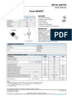 Irf740, Sihf740: Vishay Siliconix