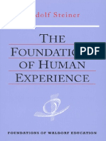 Rudolf Steiner - The Foundations of Human Experience (1919)