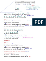 Oh Boy - Buddy Holly (Chords) TAB