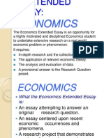 Extended Essay Economics 1