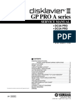 Yamaha AMP GP Pro A Series-Disklavier III-dc3a Dc5a Dc6a Dc7a Ds4a Ds6a Dcf3sa Pro