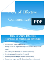 7 C's of Effective Communication