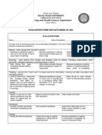 Katz Index Template