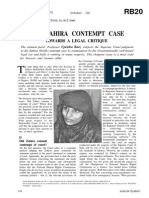 Zahira Habibullah Sheikh & Anr Vs State of Gujarat & Ors