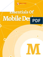 Essentials of Mobile Design