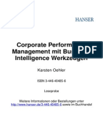 Corporate Performance Management Mit Business Intelligence Werkzeugen