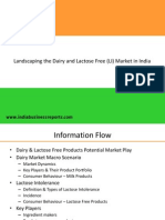 Indian Dairy Industry (& Potential For Lactose Free Products)