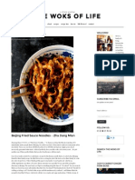 Beijing Fried Sauce Noodles - Zha Jiang Mian - The Woks of Life
