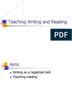 Teaching Writing and Reading