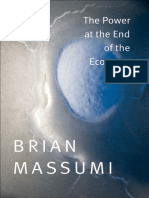The Power at The End of The Economy by Brian Massumi